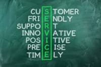 kimWilis-quote customer service written on chalkboard
